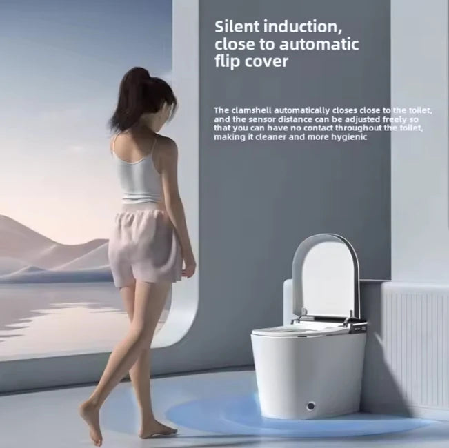Remote-Controlled Ceramic Smart Toilet