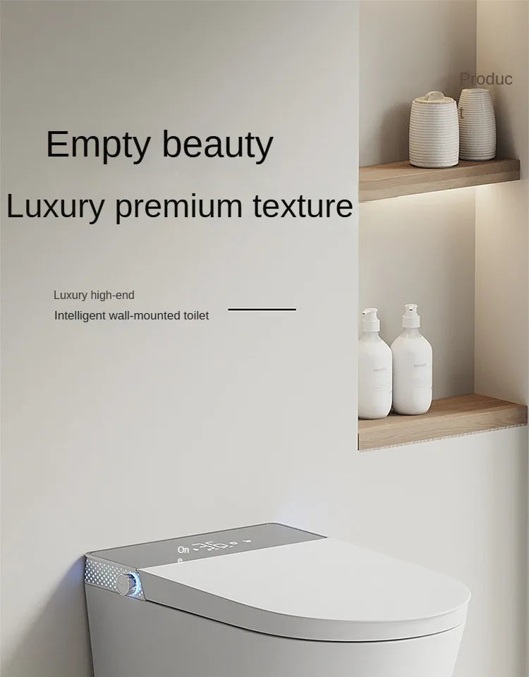 Smart Wall-Mounted Floating Toilet