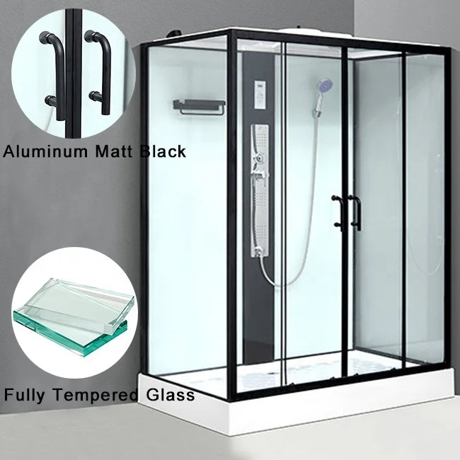 All-in-One Prefabricated Bathroom Pod with Shower & Toilet