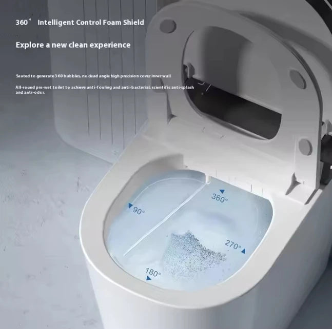 Remote-Controlled Ceramic Smart Toilet