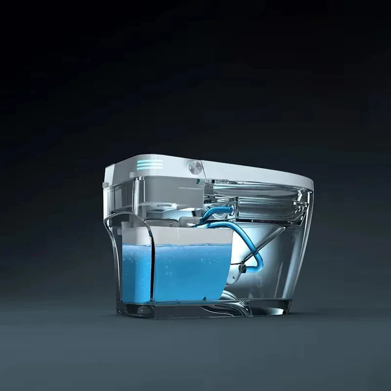 Smart Bidet Toilet with Heated Seat & Auto Flush